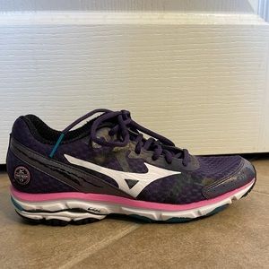 Mizuno Wave Rider 17 Cushion Running Shoes Sz W9.5